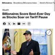 Rogue president et stock market