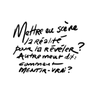 Le trafic du réel par le faux