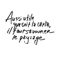 Savourez le paysage!